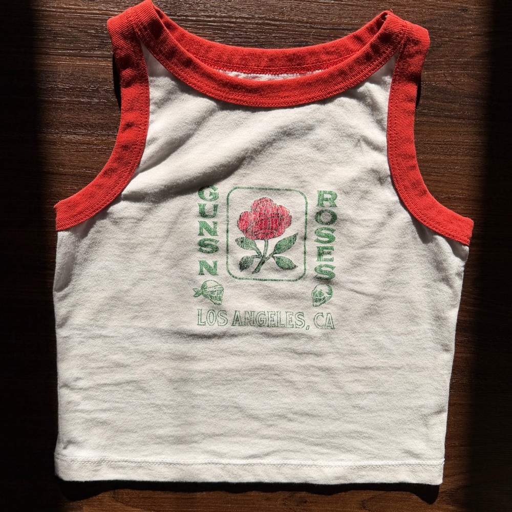 Vintage Guns N’ Roses Cropped Tank